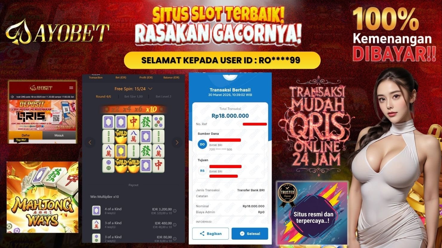 AYOBET JACKPOT SLOT MAHJONG WAYS